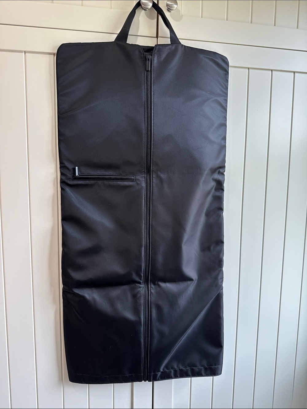 Monos Black Nylon Garment Sleeve in Carbon Black